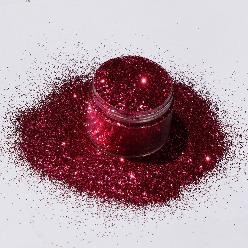 High temperature Solvent resistance and acid-alkaline resistant Beauty polyester Glitter Powder for Nail Art Decoration05